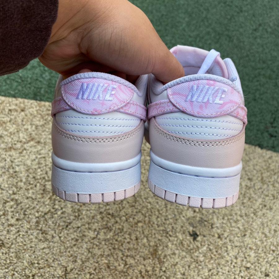 Nike Dunk Low Pink Paisley Sneaker       FD1449-100 - FashionPlug