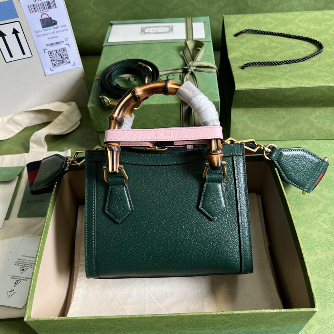Gucci Diana Mini Tote Bag(20*16*10cm) - FashionPlug