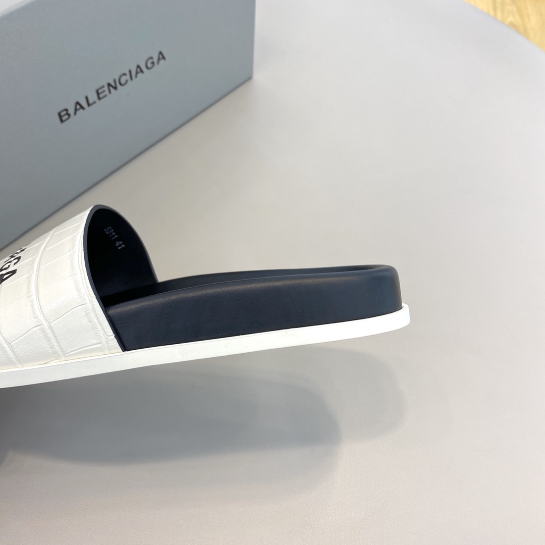 Balenciaga Pool Slide Sandal  - FashionPlug