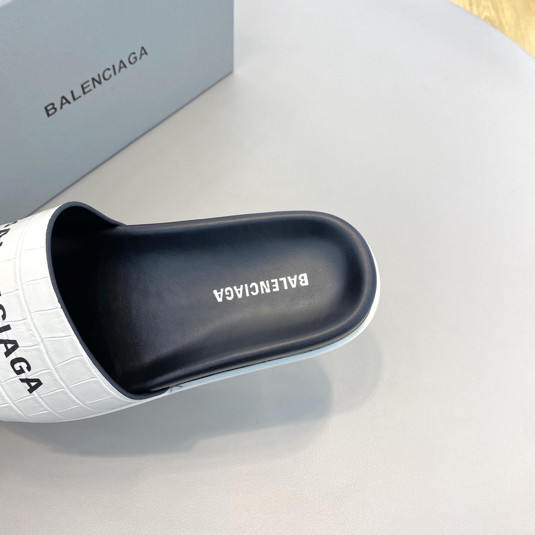 Balenciaga Pool Slide Sandal  - FashionPlug