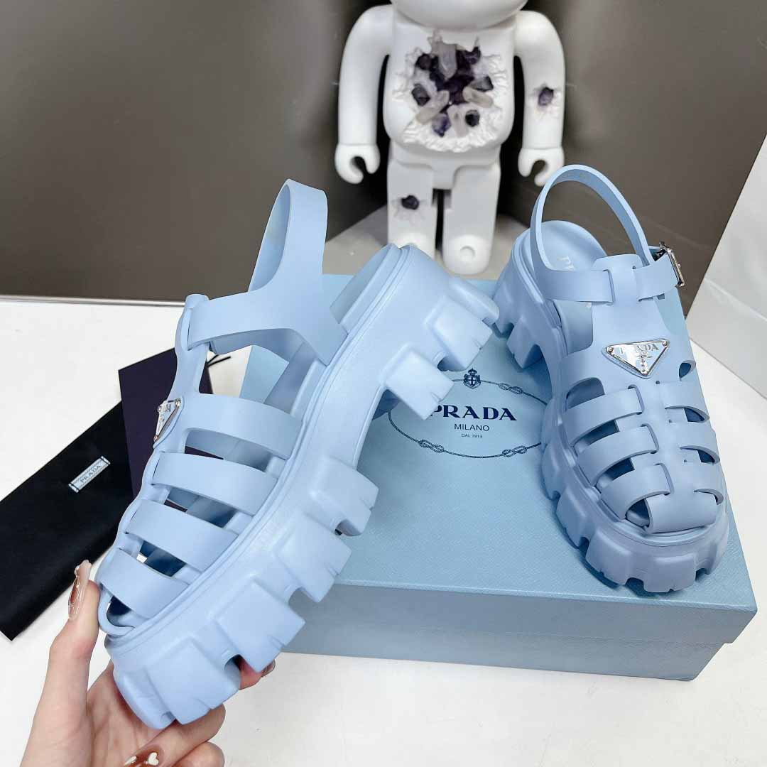 Prada Foam Rubber Sandals - FashionPlug