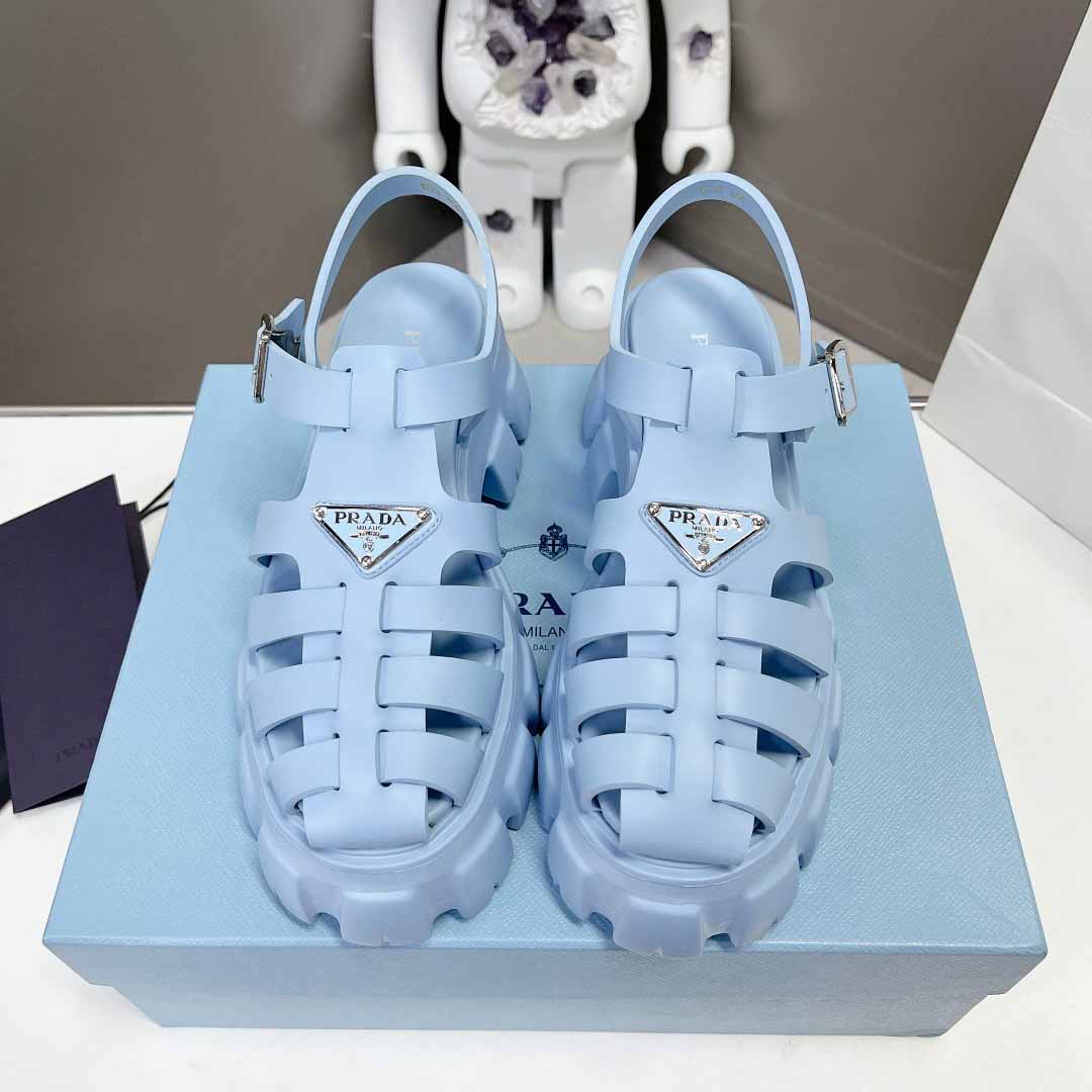 Prada Foam Rubber Sandals - FashionPlug