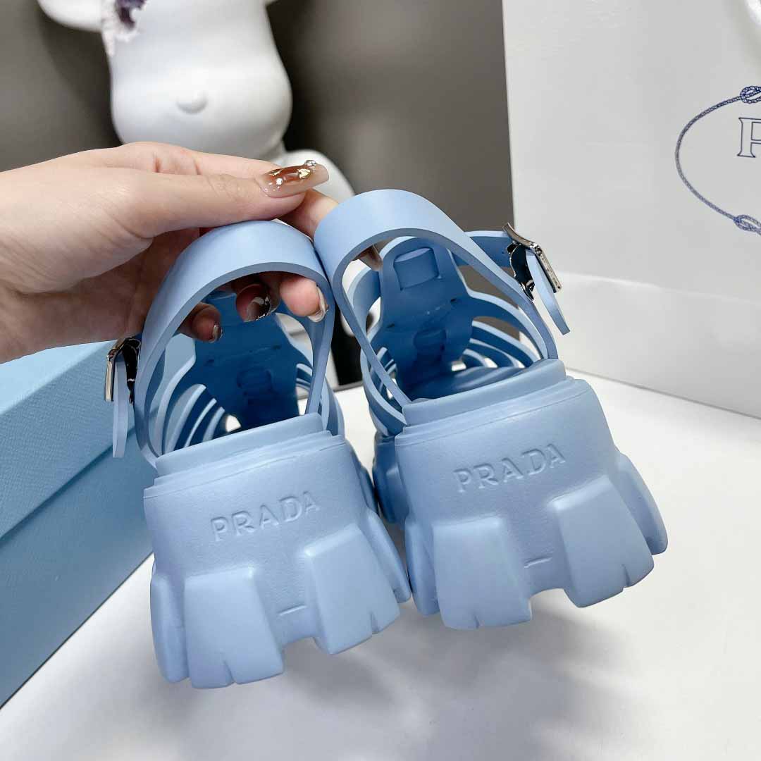 Prada Foam Rubber Sandals - FashionPlug