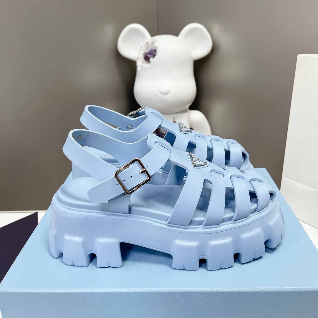 Prada Foam Rubber Sandals - FashionPlug
