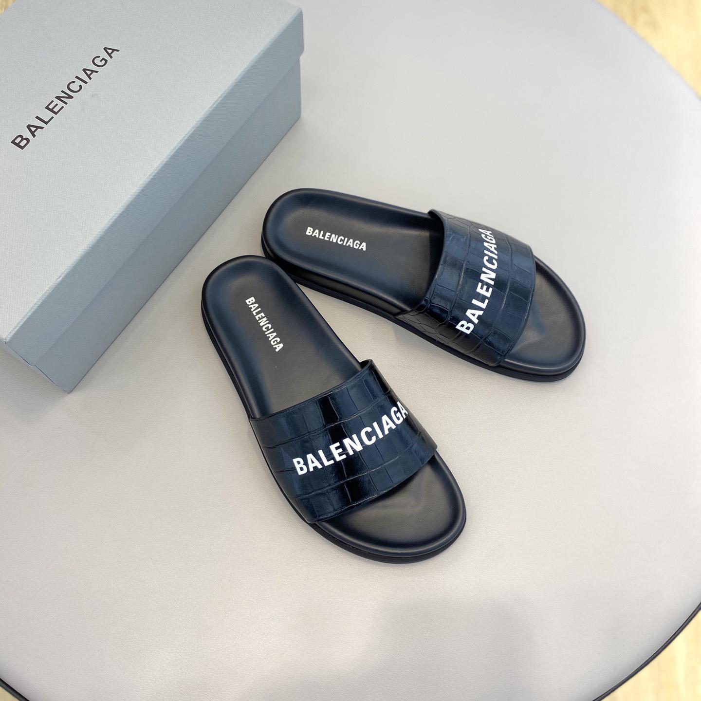 Balenciaga Pool Slide Sandal  - FashionPlug