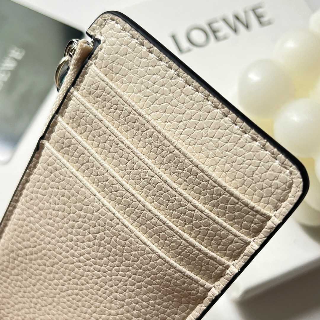 Loewe Coin Cardholder In Soft Grained Calfskin - FashionPlug