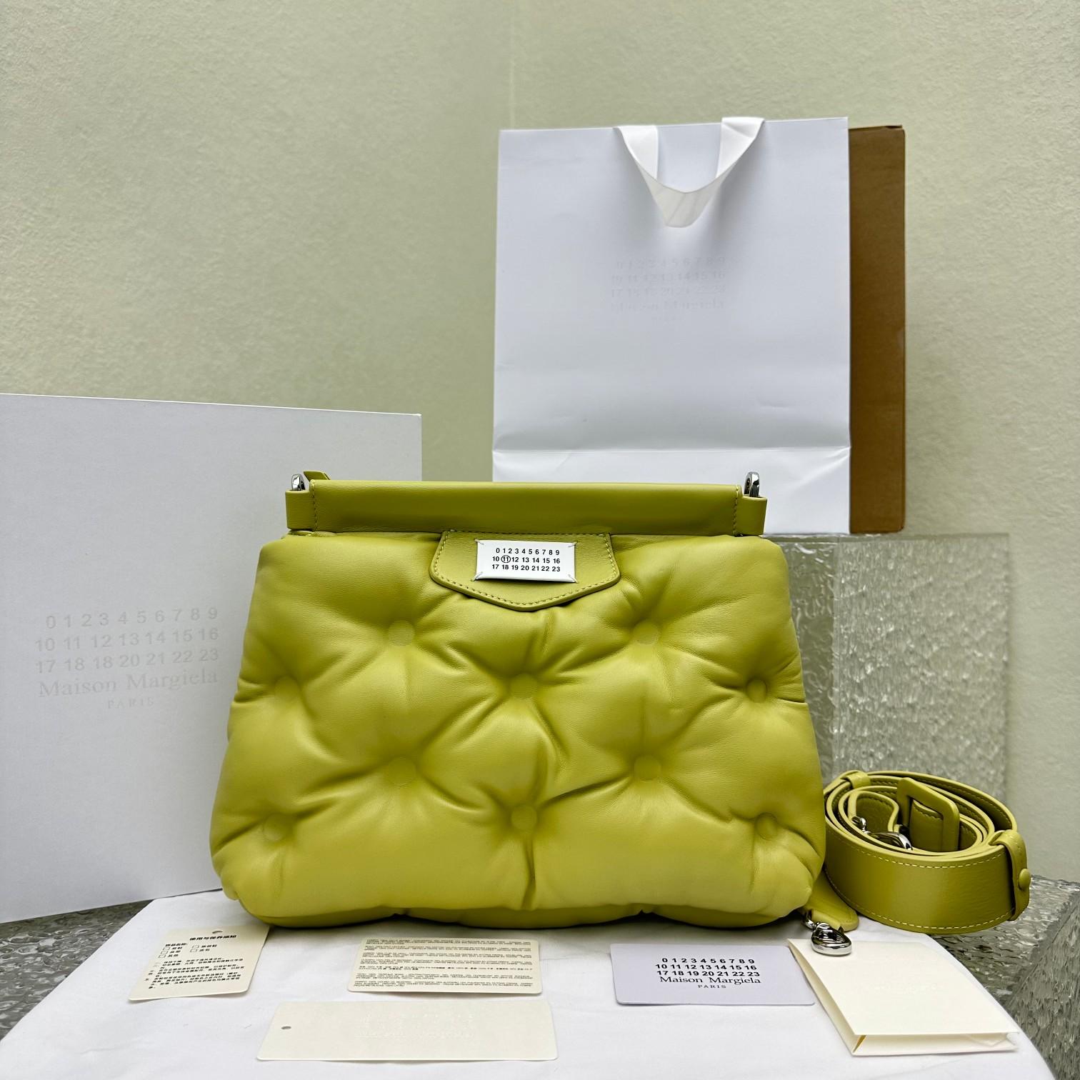 Maison Margiela Glam Slam Classique Medium Shoulder Bag(30-22-10cm) - FashionPlug