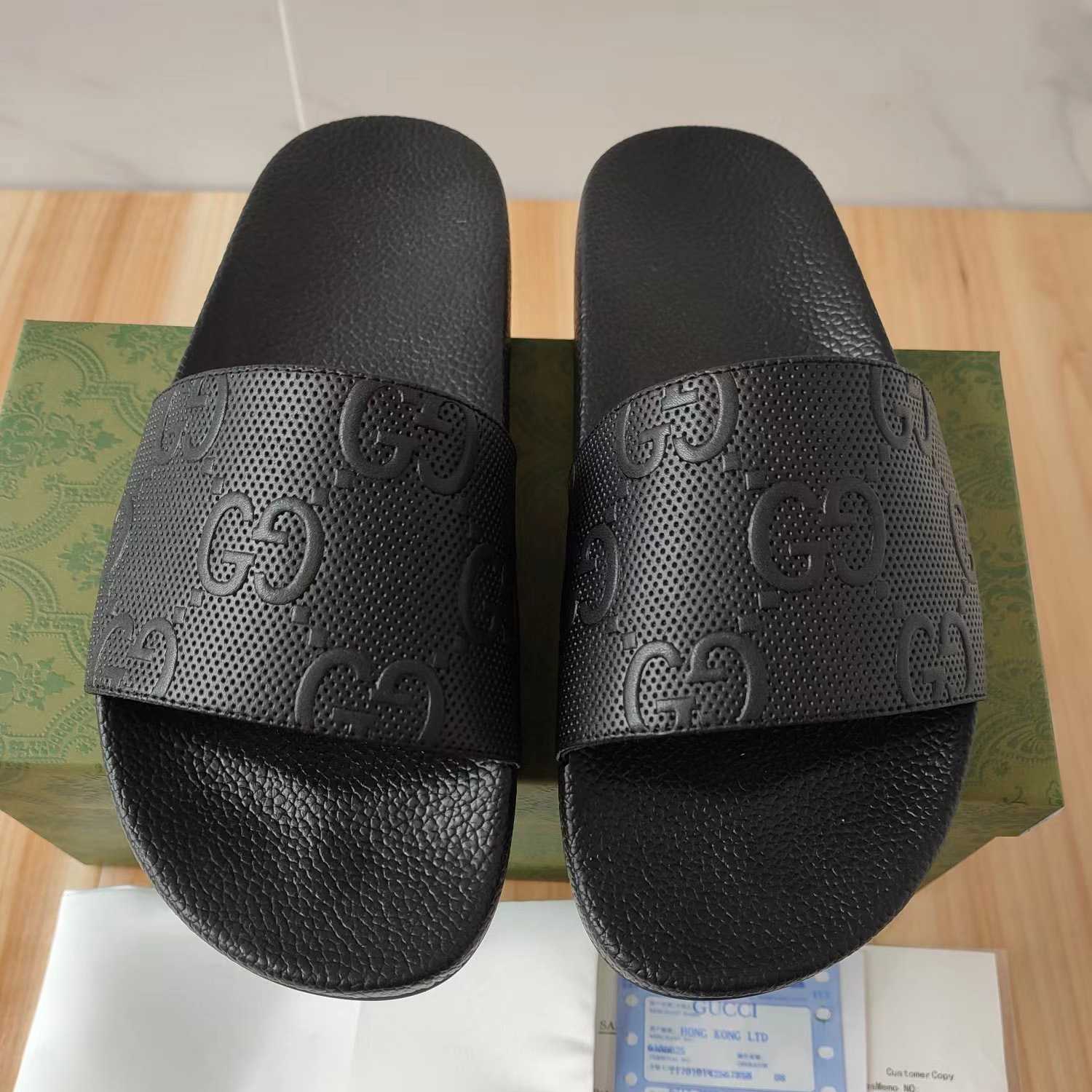 Gucci GG Slide Sandal - FashionPlug