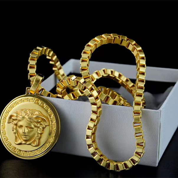 Versace Medusa Necklaces  - FashionPlug