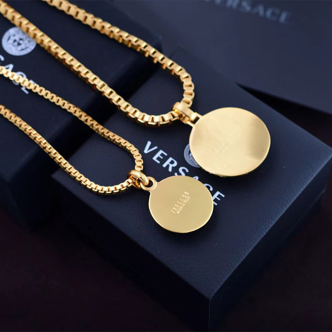 Versace Medusa Necklaces  - FashionPlug