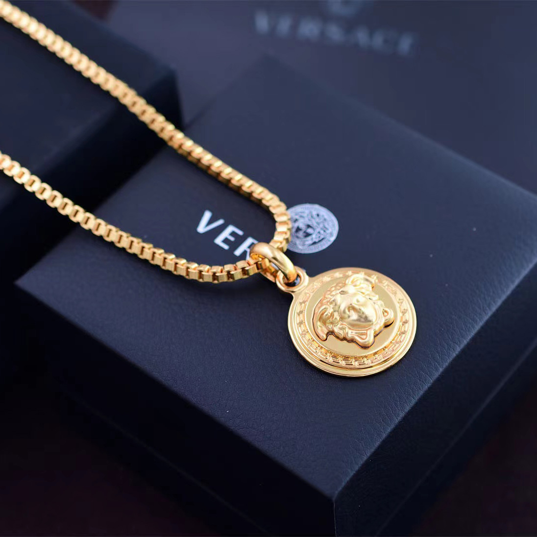 Versace Medusa Necklaces  - FashionPlug