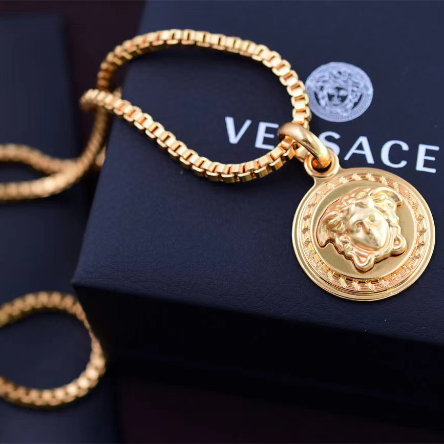 Versace Medusa Necklaces  - FashionPlug