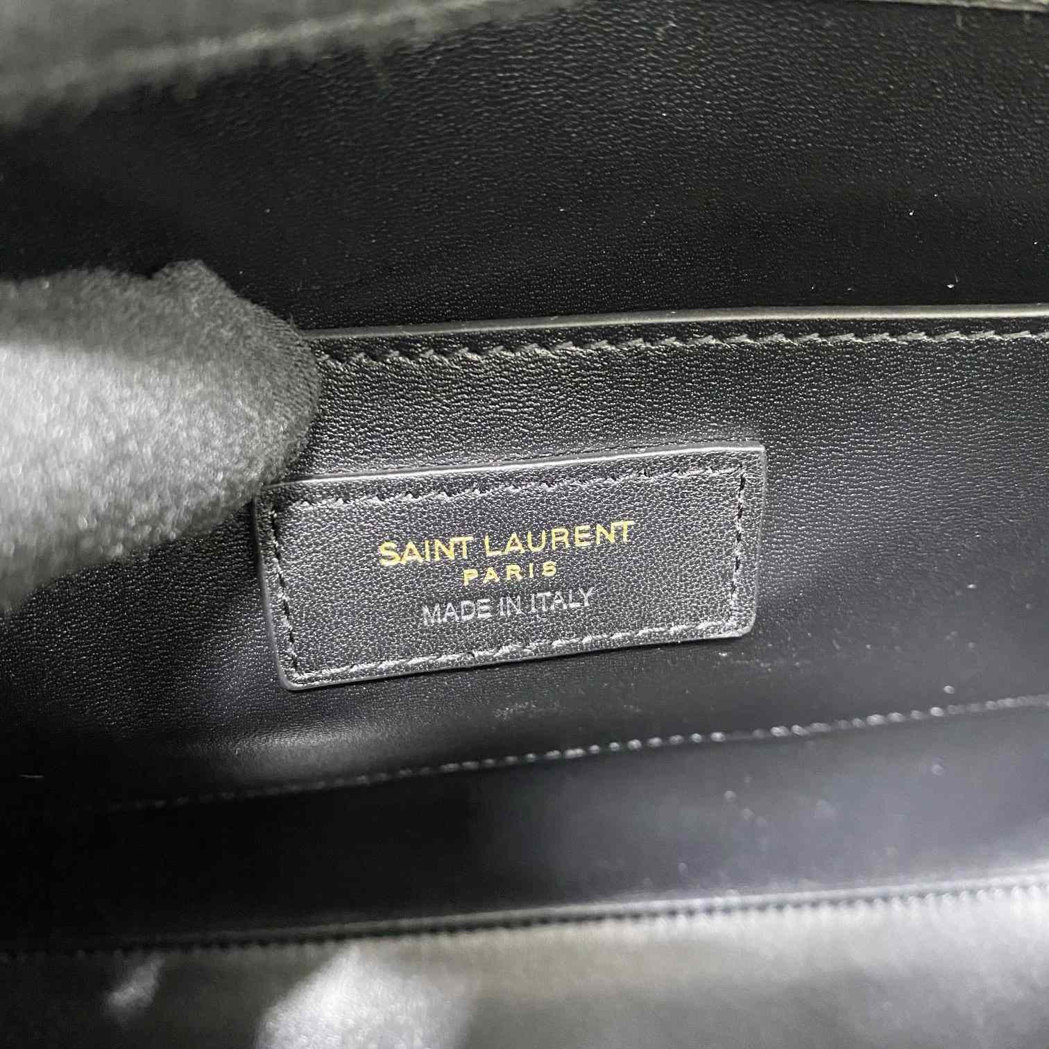 Saint Laurent Manhattan Shoulder Bag In Box Saint Laurent Leather - FashionPlug