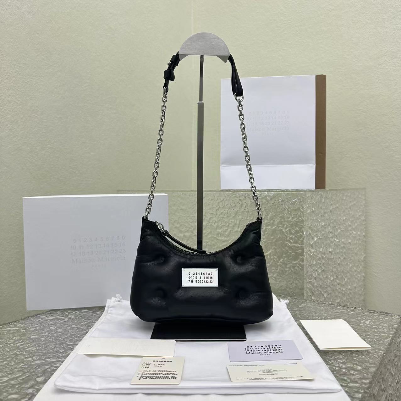 Maison Margiela Micro Glam Slam Shoulder Bag(10-20.5cm) - FashionPlug