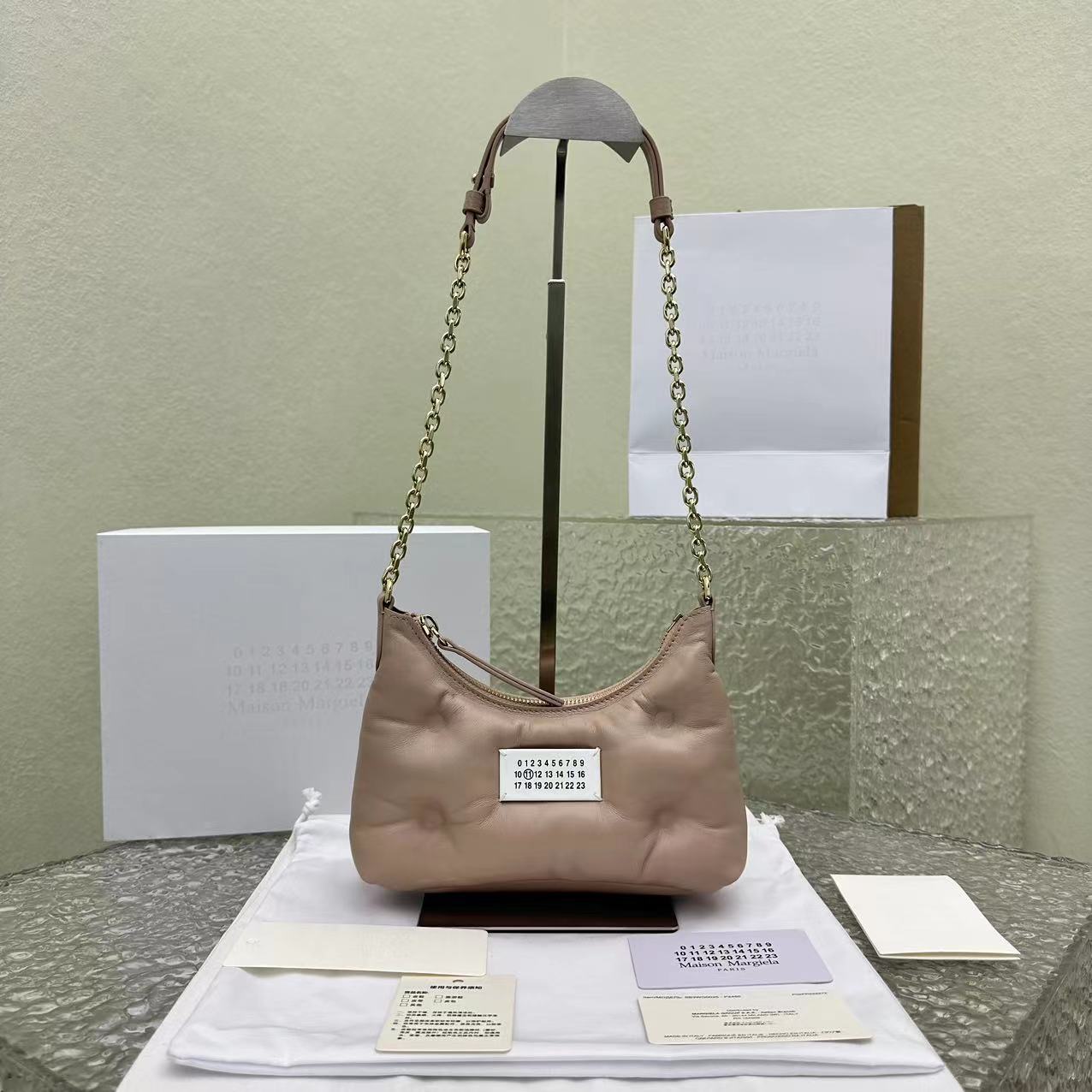 Maison Margiela Micro Glam Slam Shoulder Bag(10-20.5cm) - FashionPlug