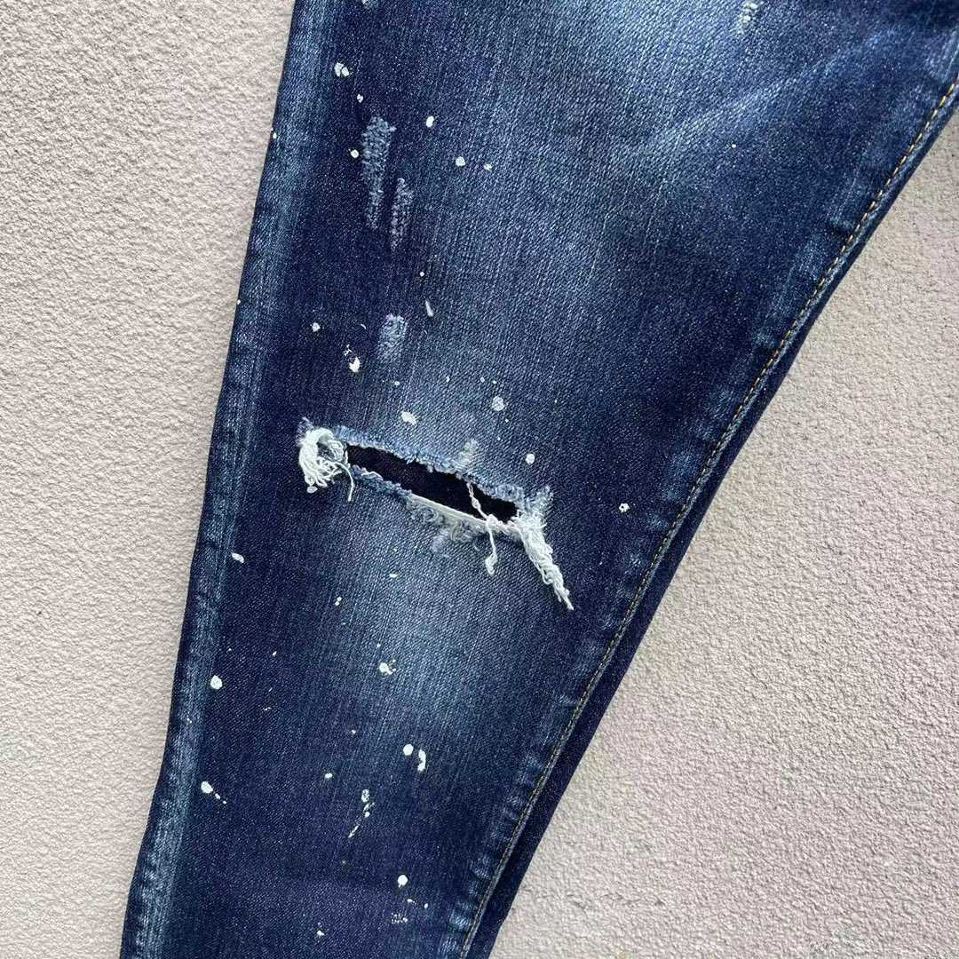 Dsquared2 Navy Blue 'Skater' Jeans    DSQ113 - FashionPlug