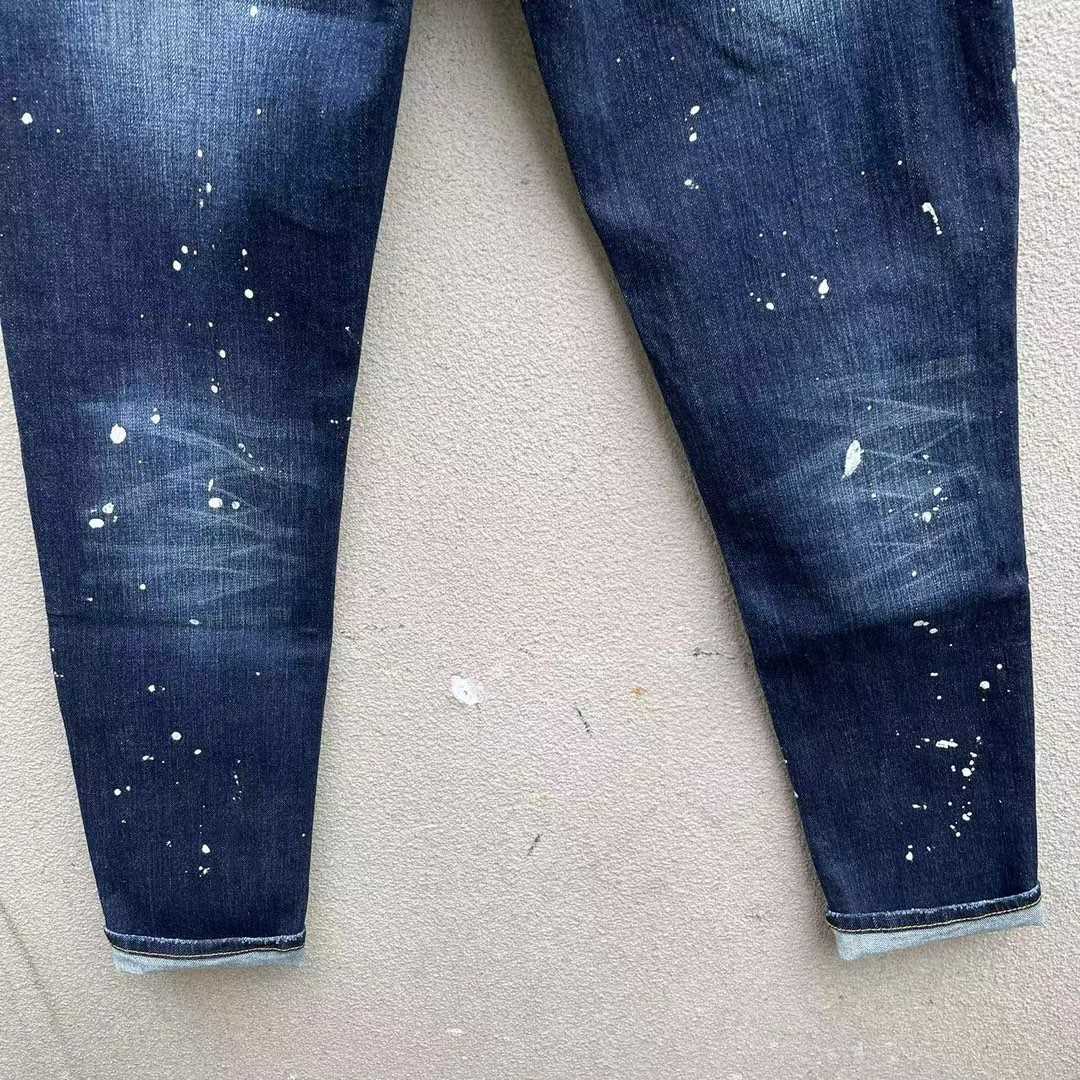 Dsquared2 Navy Blue 'Skater' Jeans    DSQ113 - FashionPlug