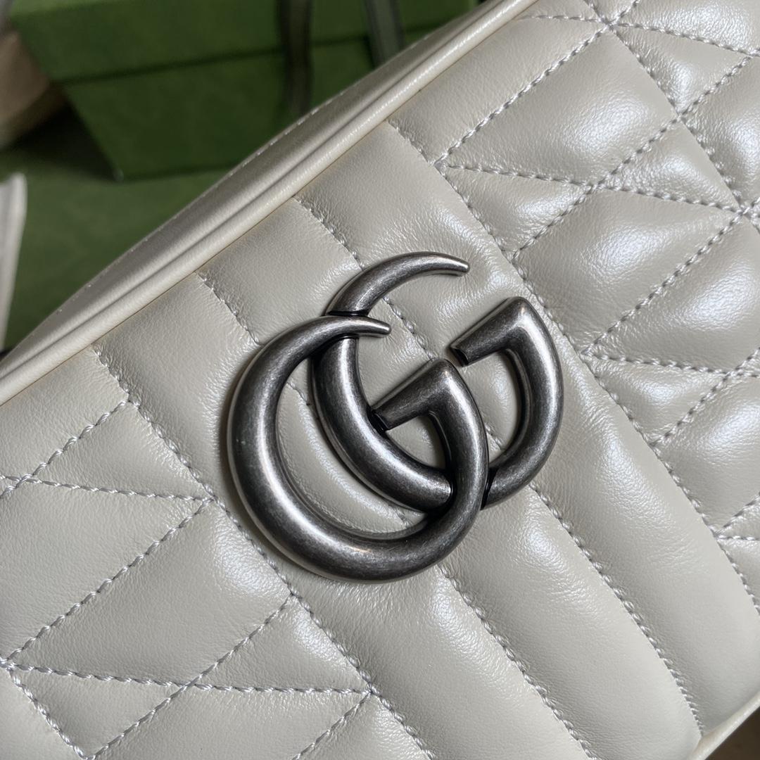 Gucci GG Marmont Small Shoulder Bag(24-12-7cm) - FashionPlug
