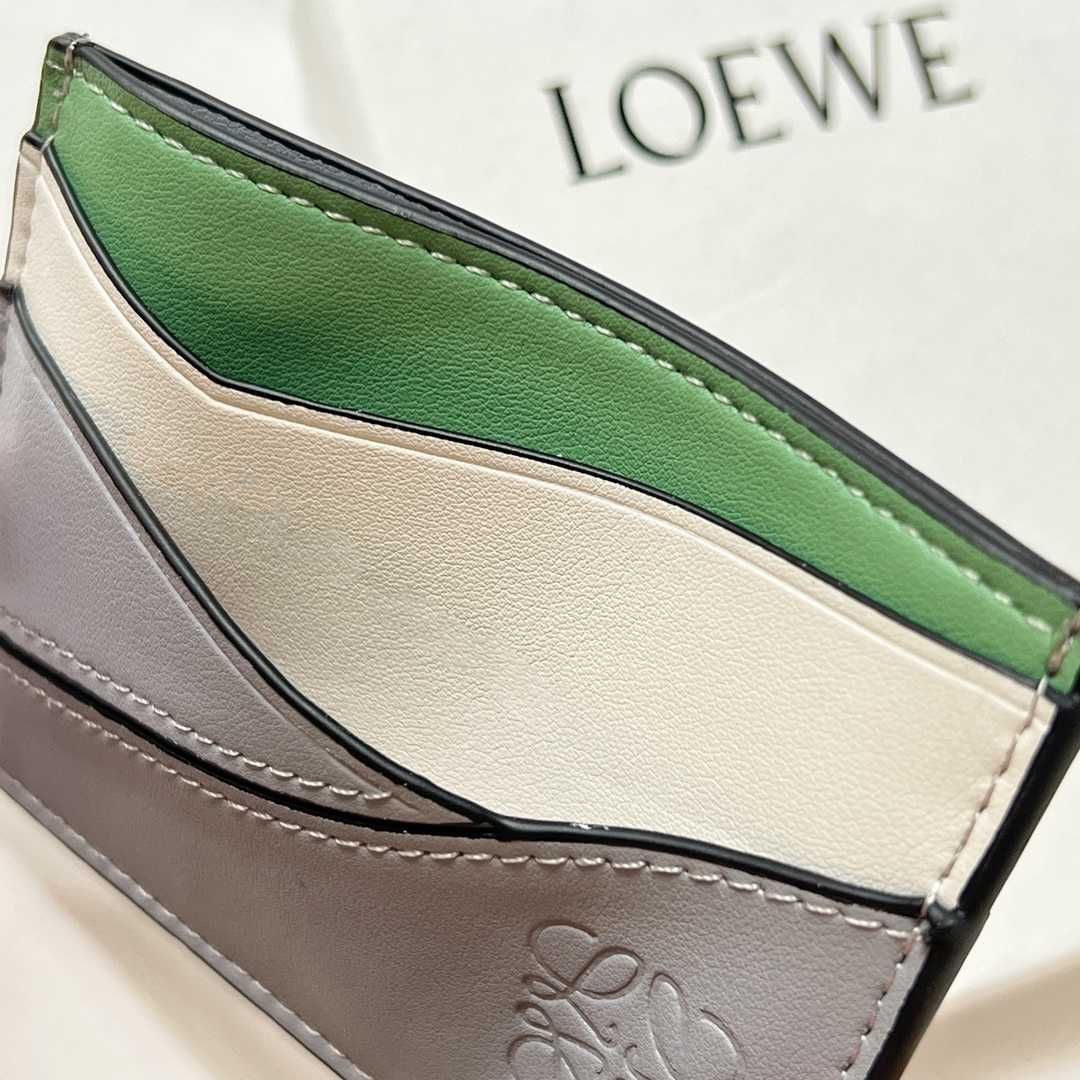 Loewe Puzzle Plain Cardholder (10x7.5cm) - FashionPlug