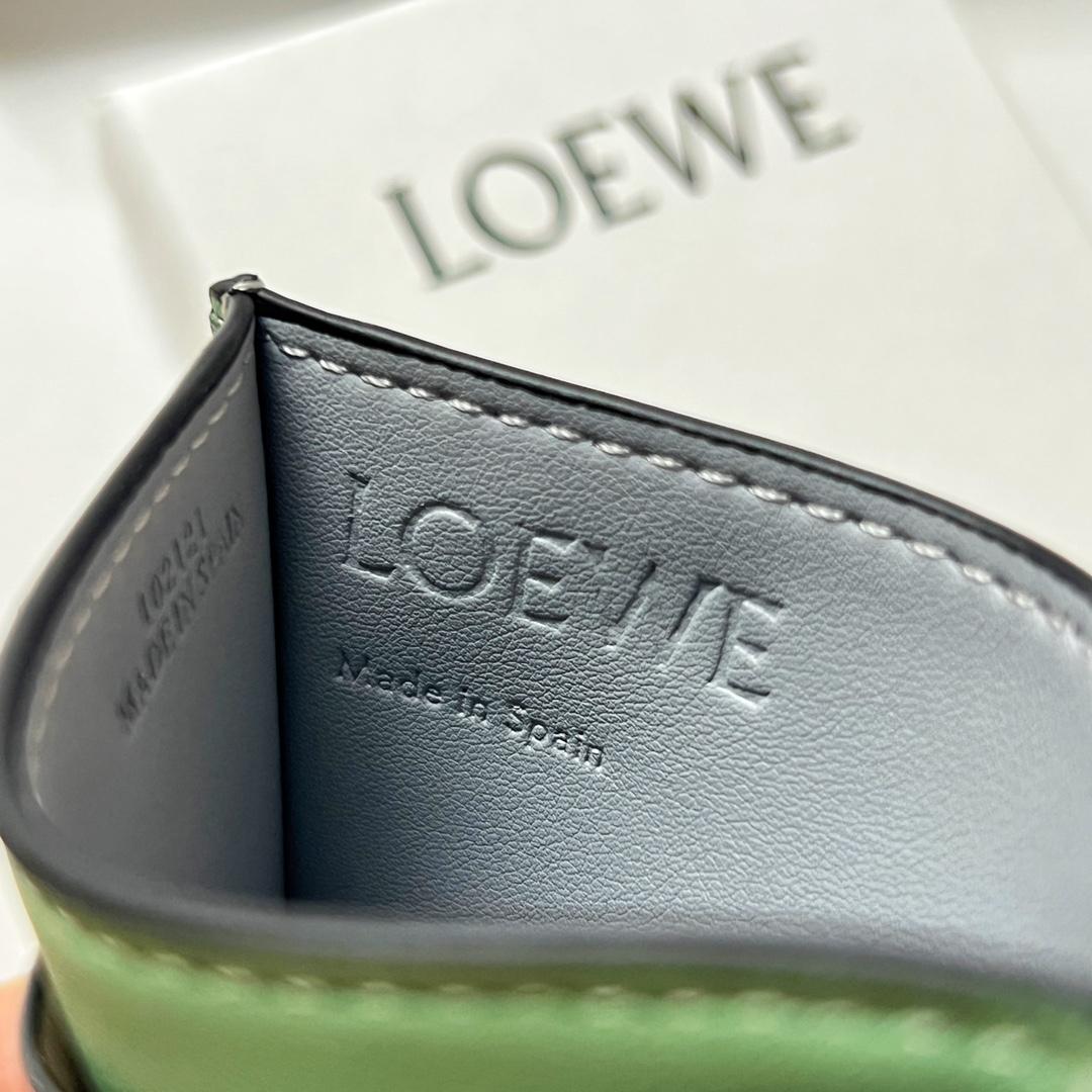 Loewe Puzzle Plain Cardholder (10x7.5cm) - FashionPlug