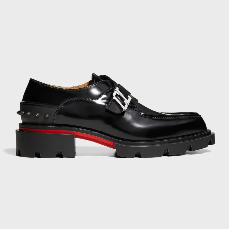 Christian Louboutin Men's Our Georges B Flat Chunky Loafers - FashionPlug