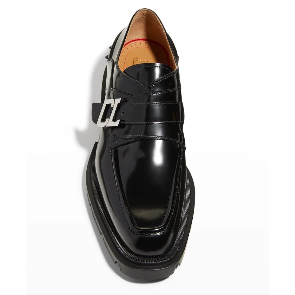 Christian Louboutin Men's Our Georges B Flat Chunky Loafers - FashionPlug