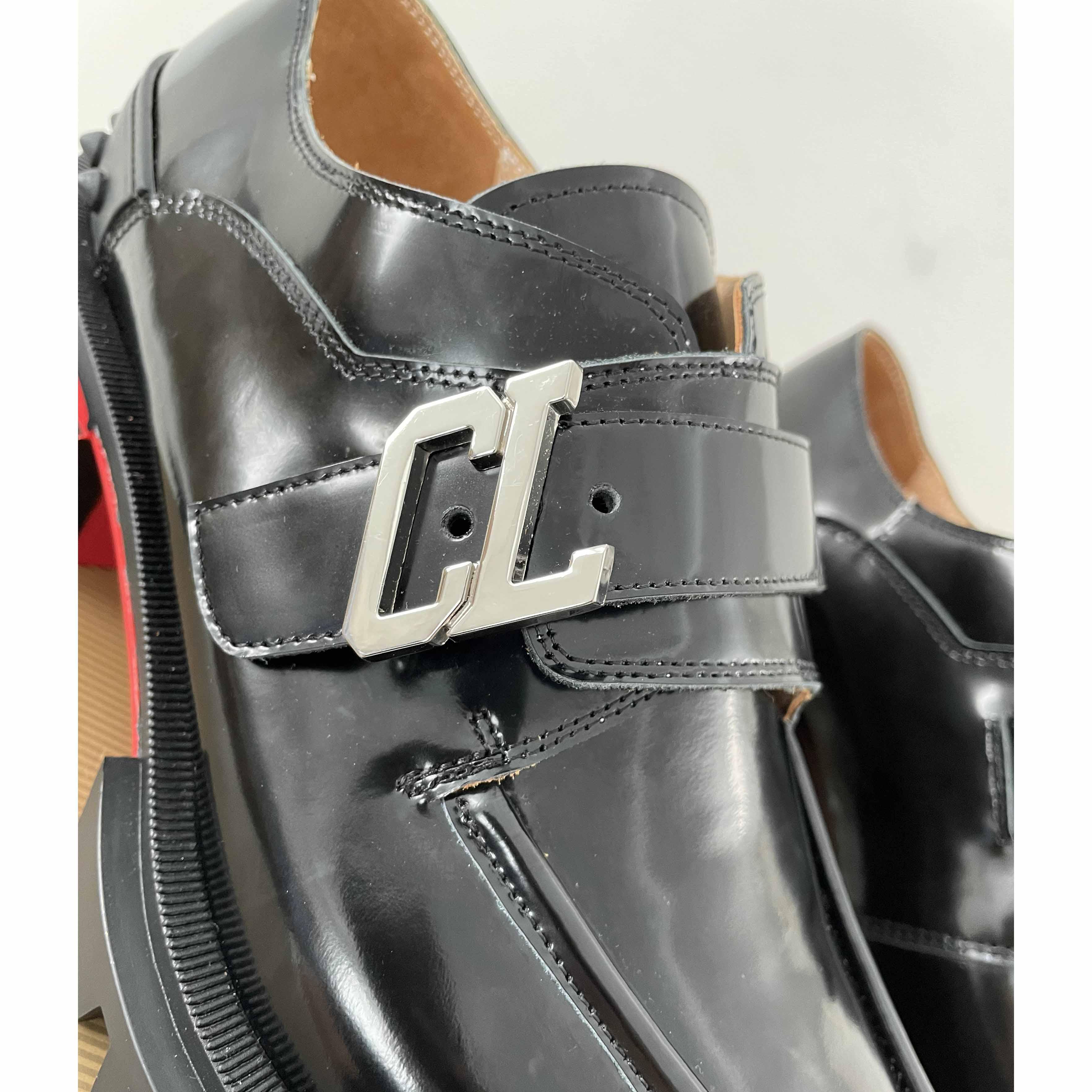 Christian Louboutin Men's Our Georges B Flat Chunky Loafers - FashionPlug