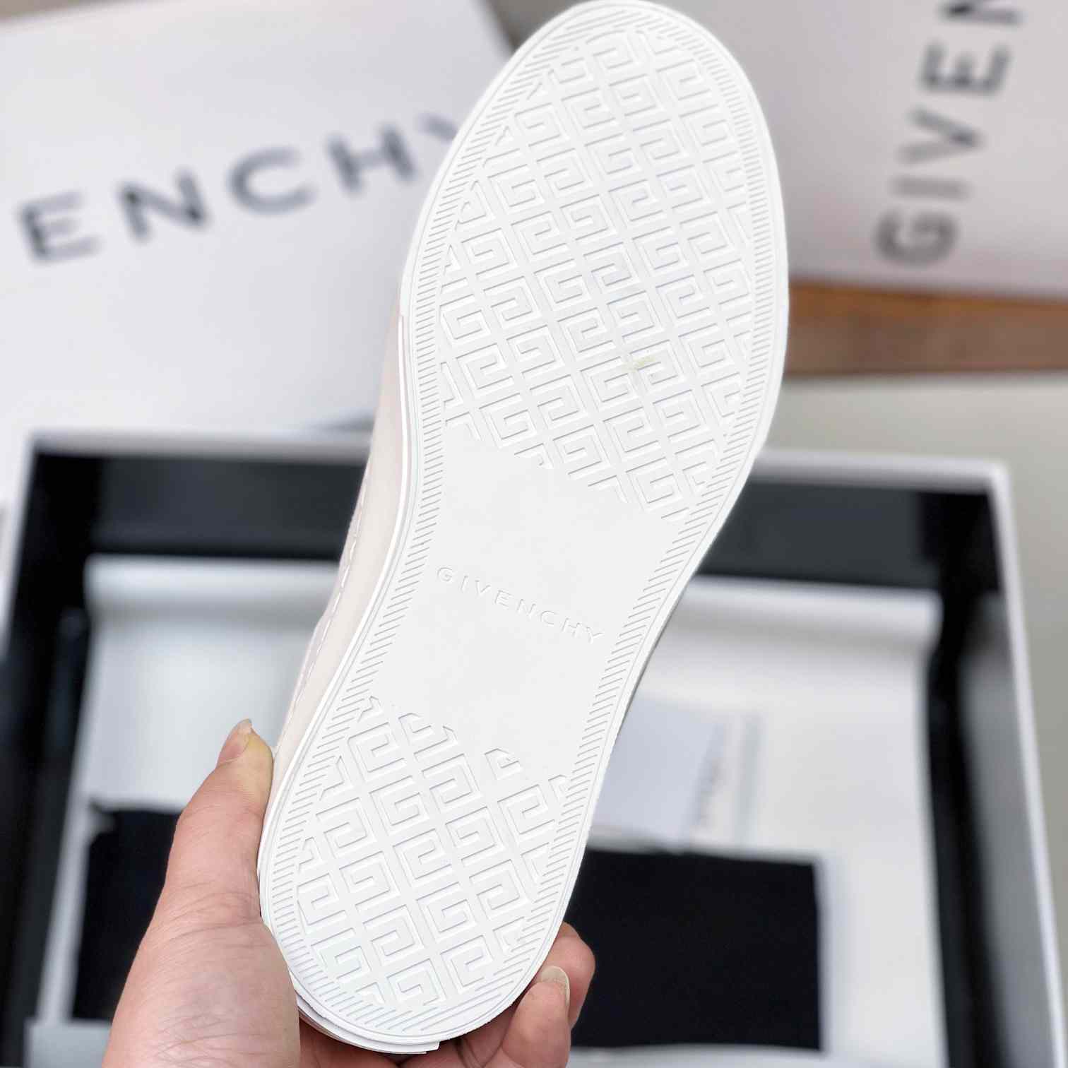 Givenchy City Sport Sneakers In Leather - FashionPlug