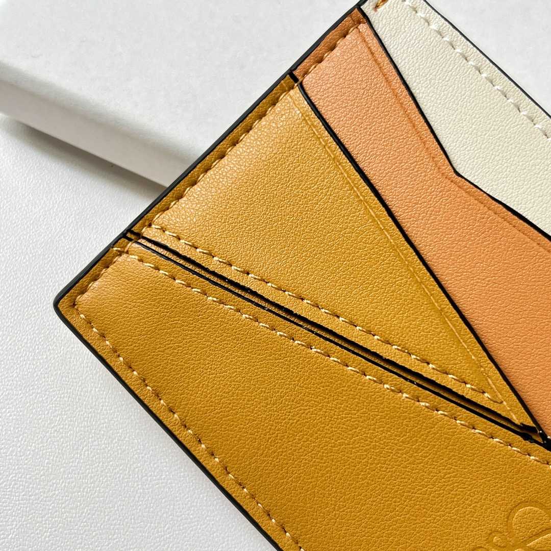 Loewe Puzzle Plain Cardholder (10x7.5cm) - FashionPlug