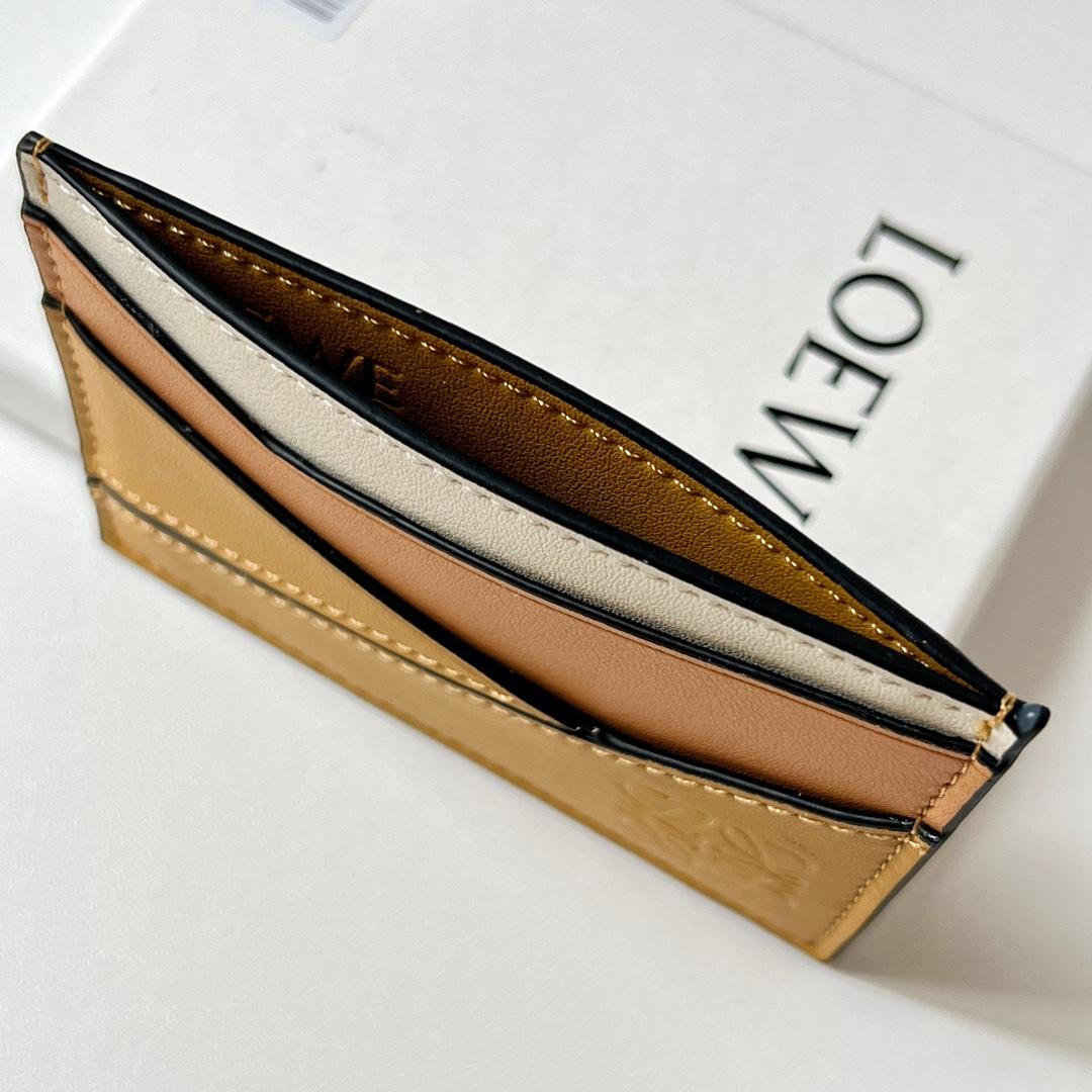 Loewe Puzzle Plain Cardholder (10x7.5cm) - FashionPlug