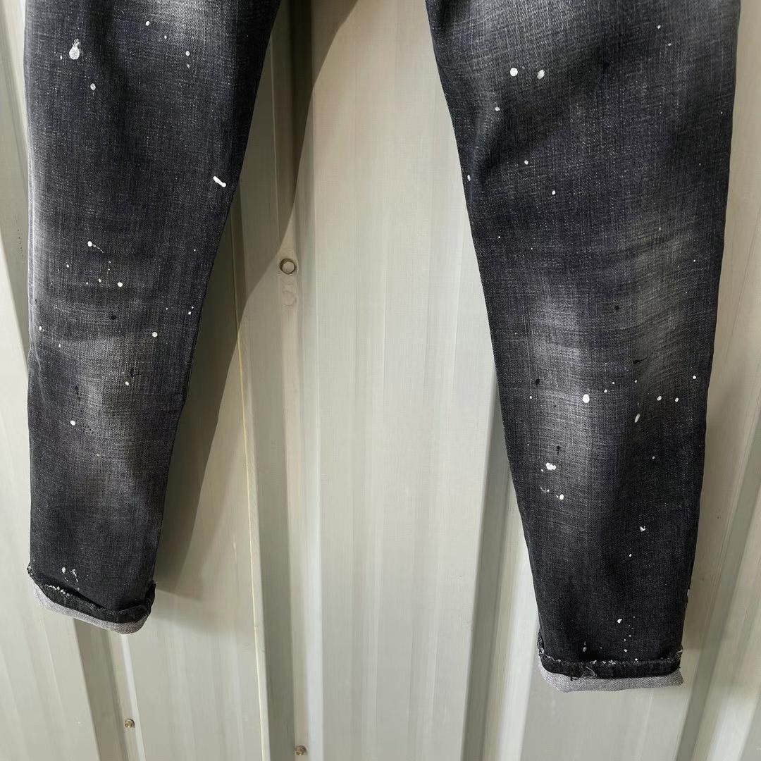 Dsquared2  Mid Wash Distressed Jeans   9136 - FashionPlug