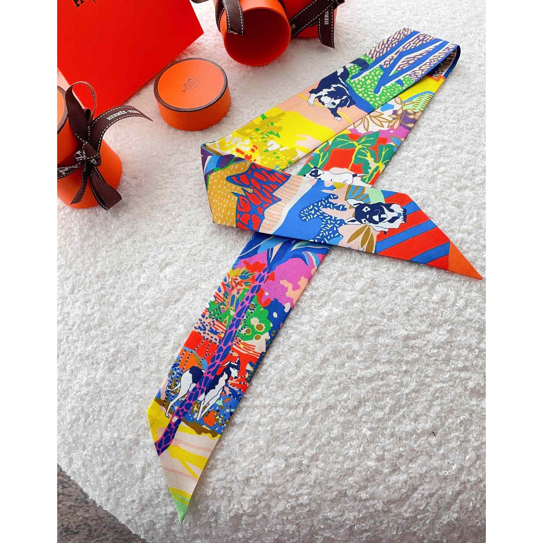 Hermes En Liberte ! Twilly - FashionPlug