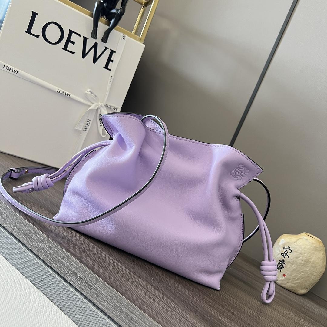 Loewe Mini Flamenco Clutch In Nappa Calfskin - FashionPlug