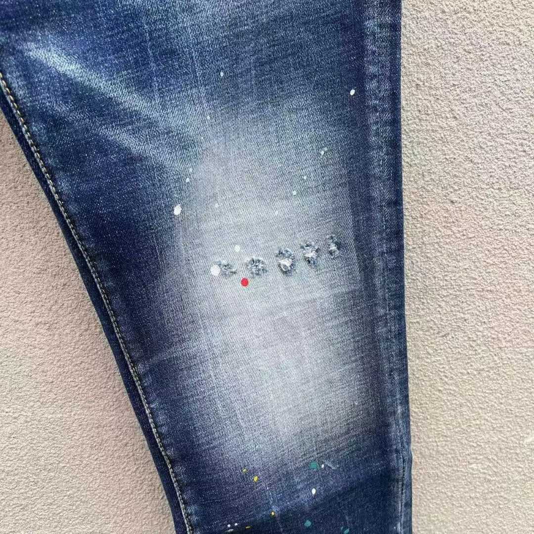 Dsquared2 Paint-splatter Slim-cut Jeans   DSQ111 - FashionPlug