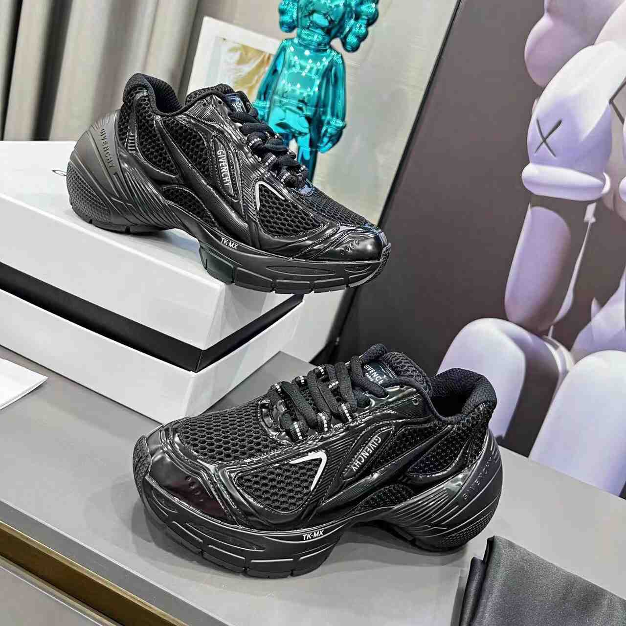 Givenchy TK-MX Runner Sneakers In Mesh - FashionPlug