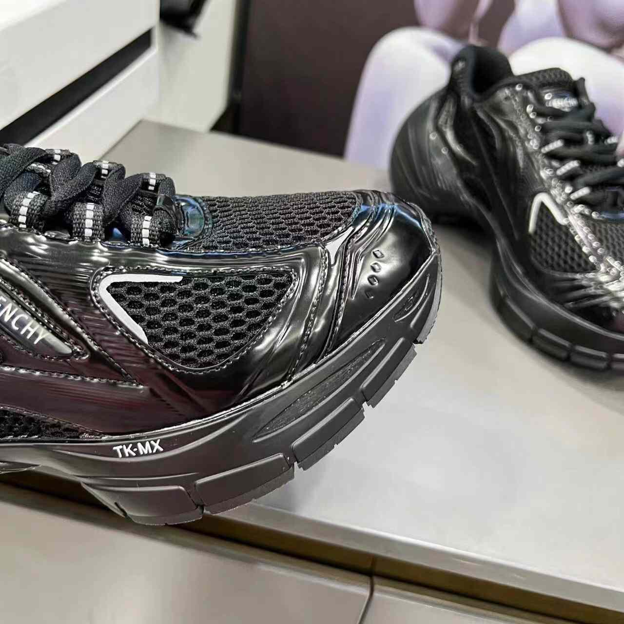 Givenchy TK-MX Runner Sneakers In Mesh - FashionPlug