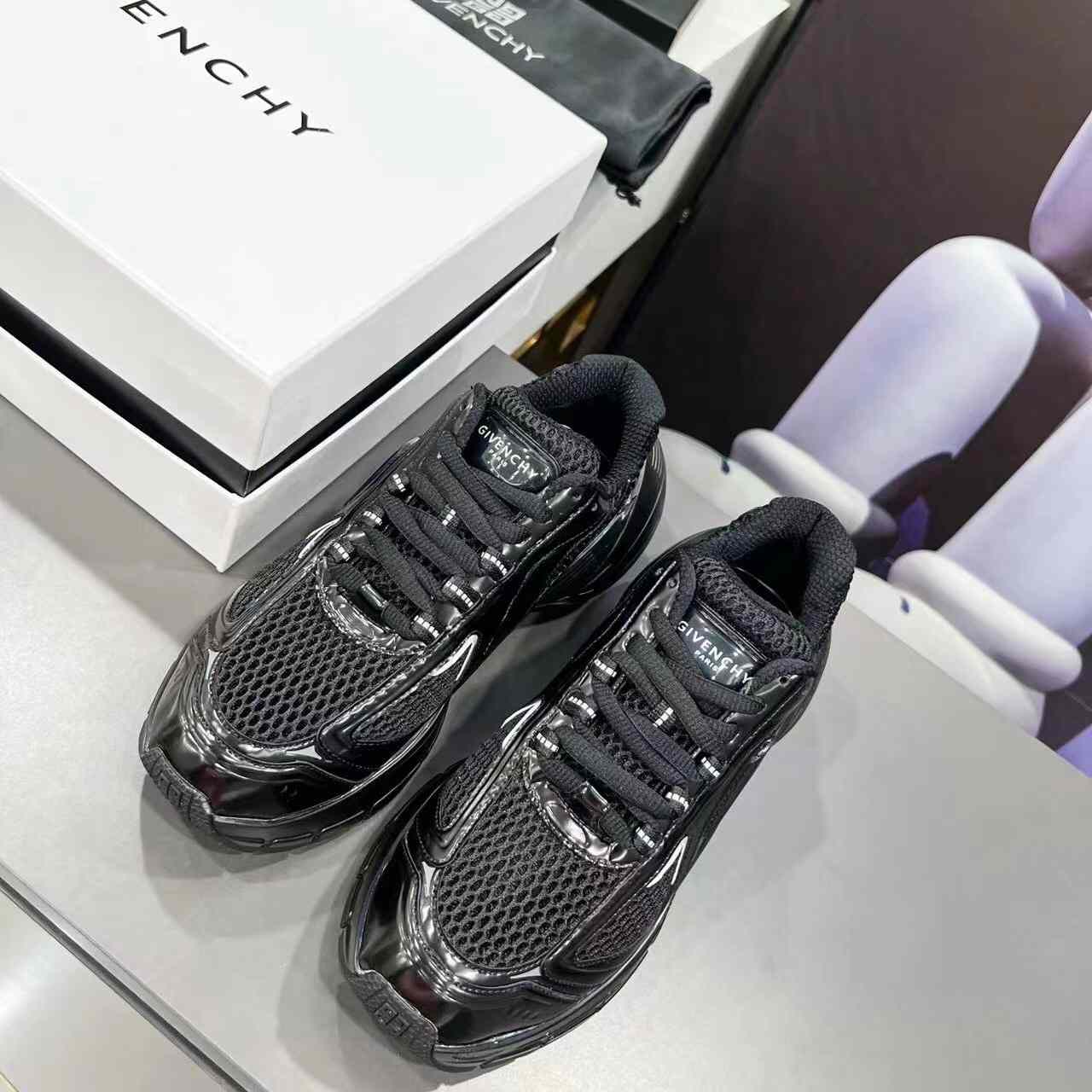 Givenchy TK-MX Runner Sneakers In Mesh - FashionPlug