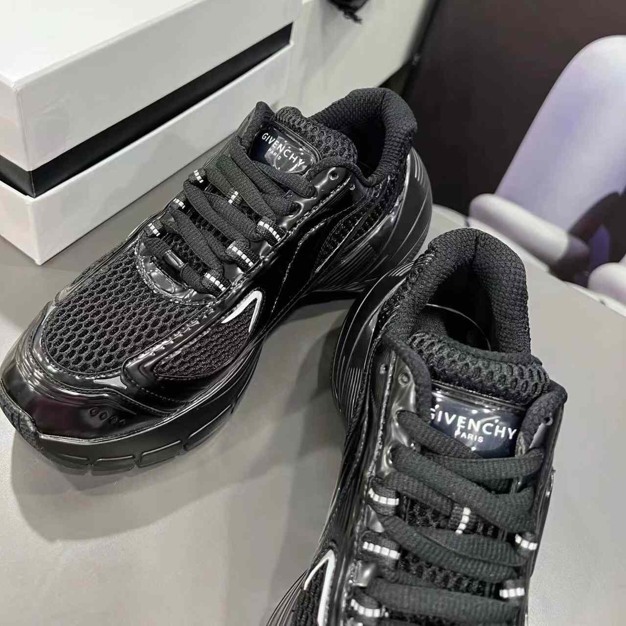 Givenchy TK-MX Runner Sneakers In Mesh - FashionPlug
