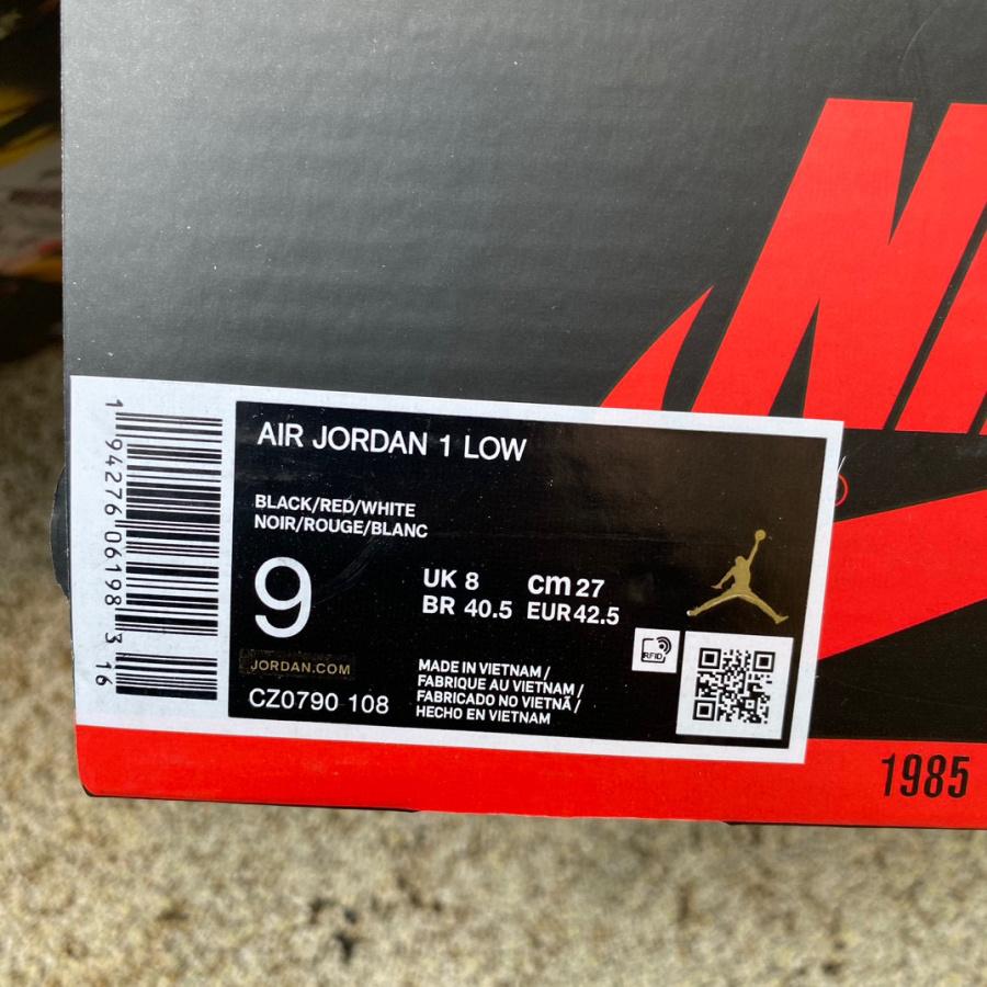  Air Jordan 1 x Off-white Low Sneaker    CZ0790-108 - FashionPlug