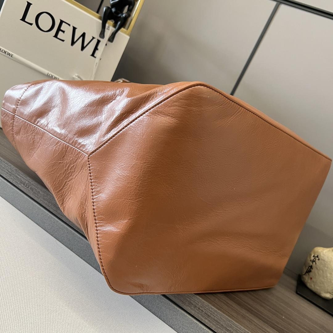 Loewe Fold Shopper In Paper Calfskin - FashionPlug