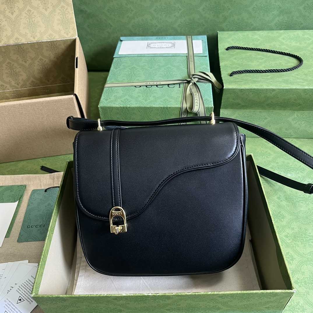 Gucci Equestrian Inspired Shoulder Bag(21-20-7cm)   - FashionPlug