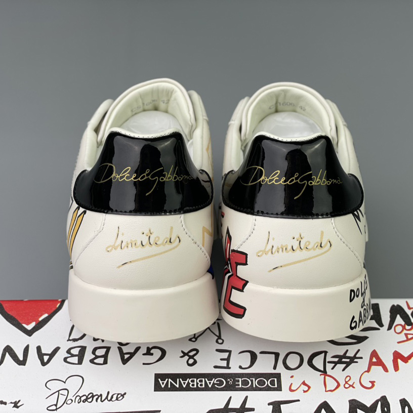 Dolce & Gabbana New DGLimited Portofino Sneakers - FashionPlug