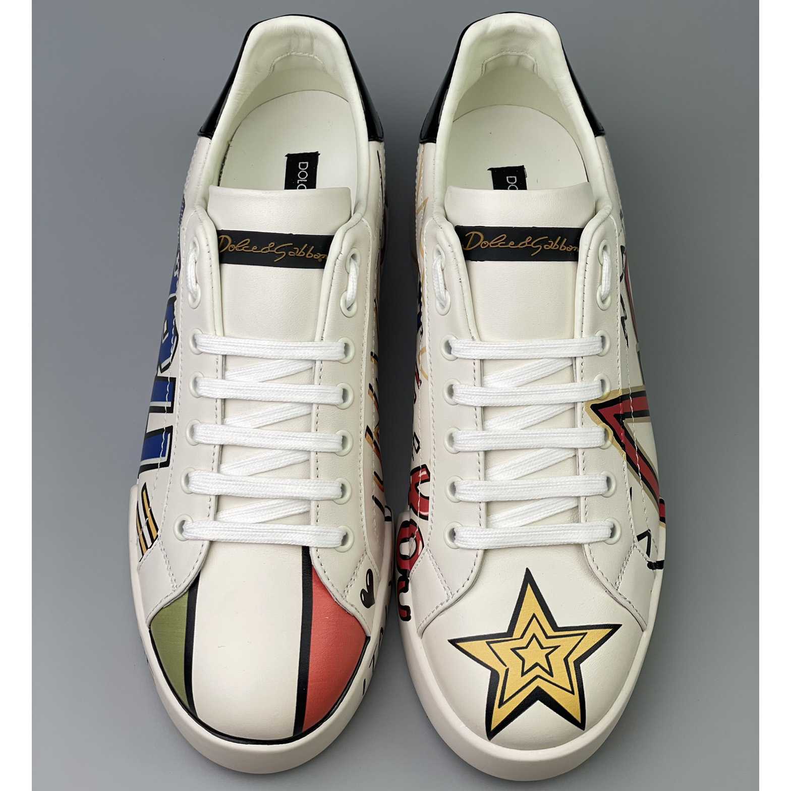 Dolce & Gabbana New DGLimited Portofino Sneakers - FashionPlug
