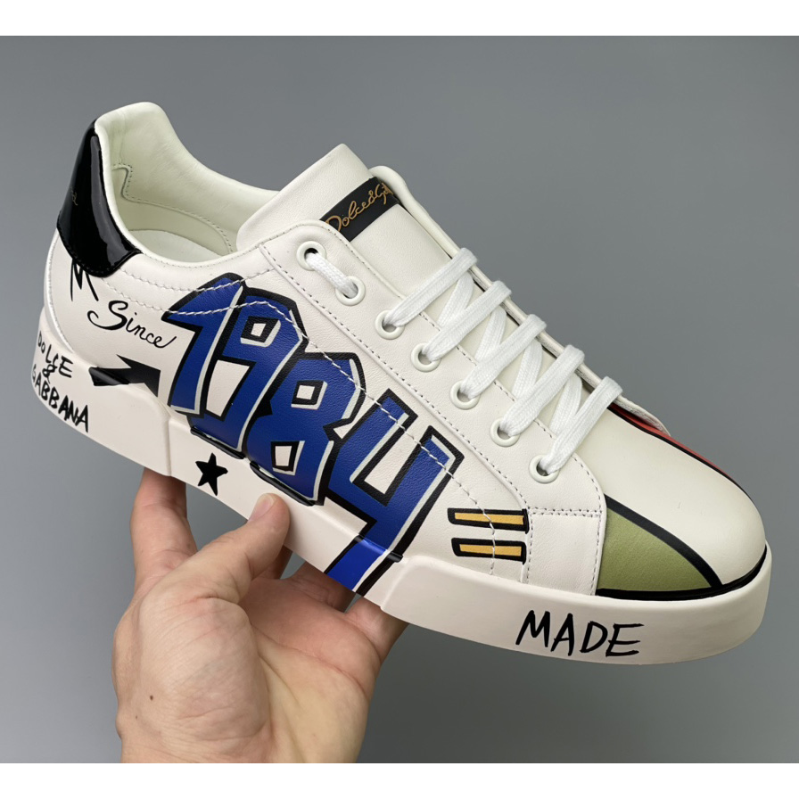 Dolce & Gabbana New DGLimited Portofino Sneakers - FashionPlug
