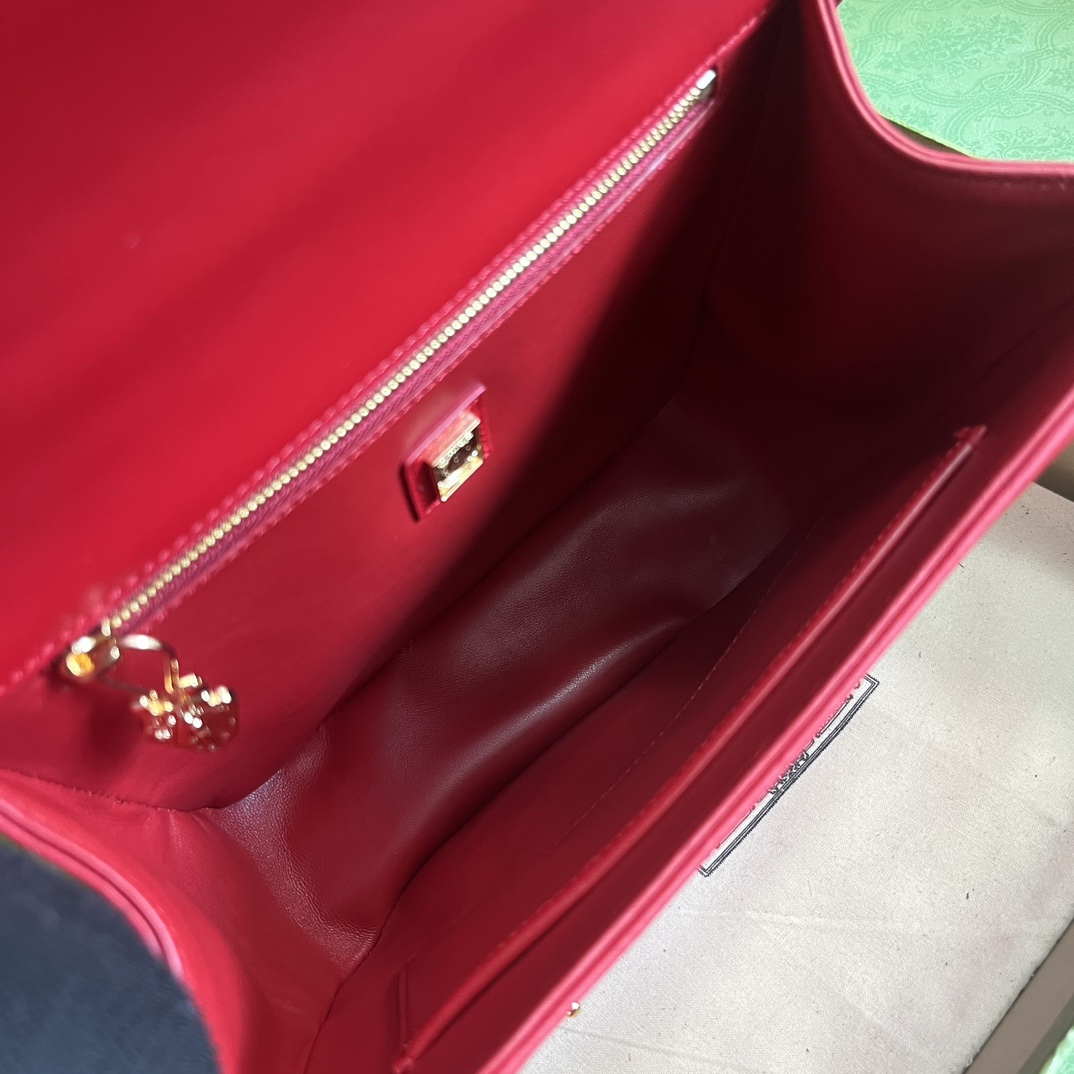 Gucci Equestrian Inspired Shoulder Bag(21-20-7cm)   - FashionPlug