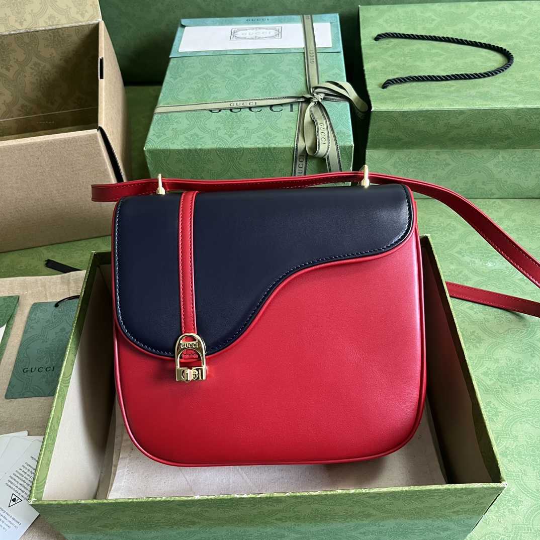 Gucci Equestrian Inspired Shoulder Bag(21-20-7cm)   - FashionPlug