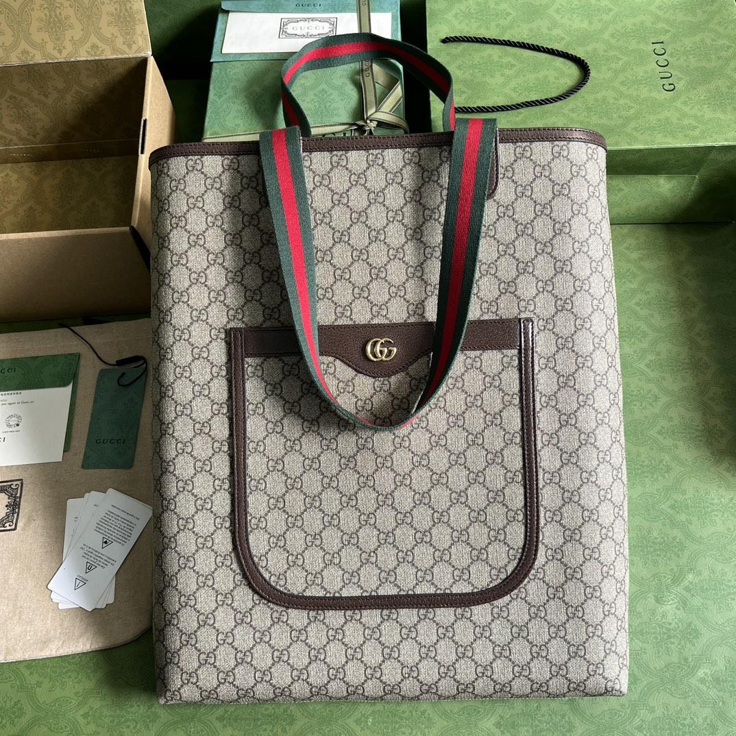 Gucci Ophidia GG Large Tote Bag - FashionPlug