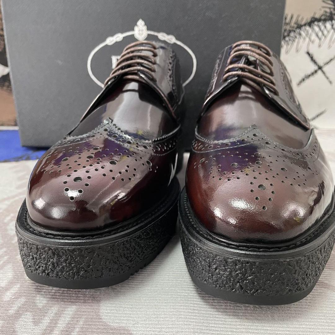Prada Two Tone Brogue Leather Lace Up Derby(Upon UK Size) - FashionPlug