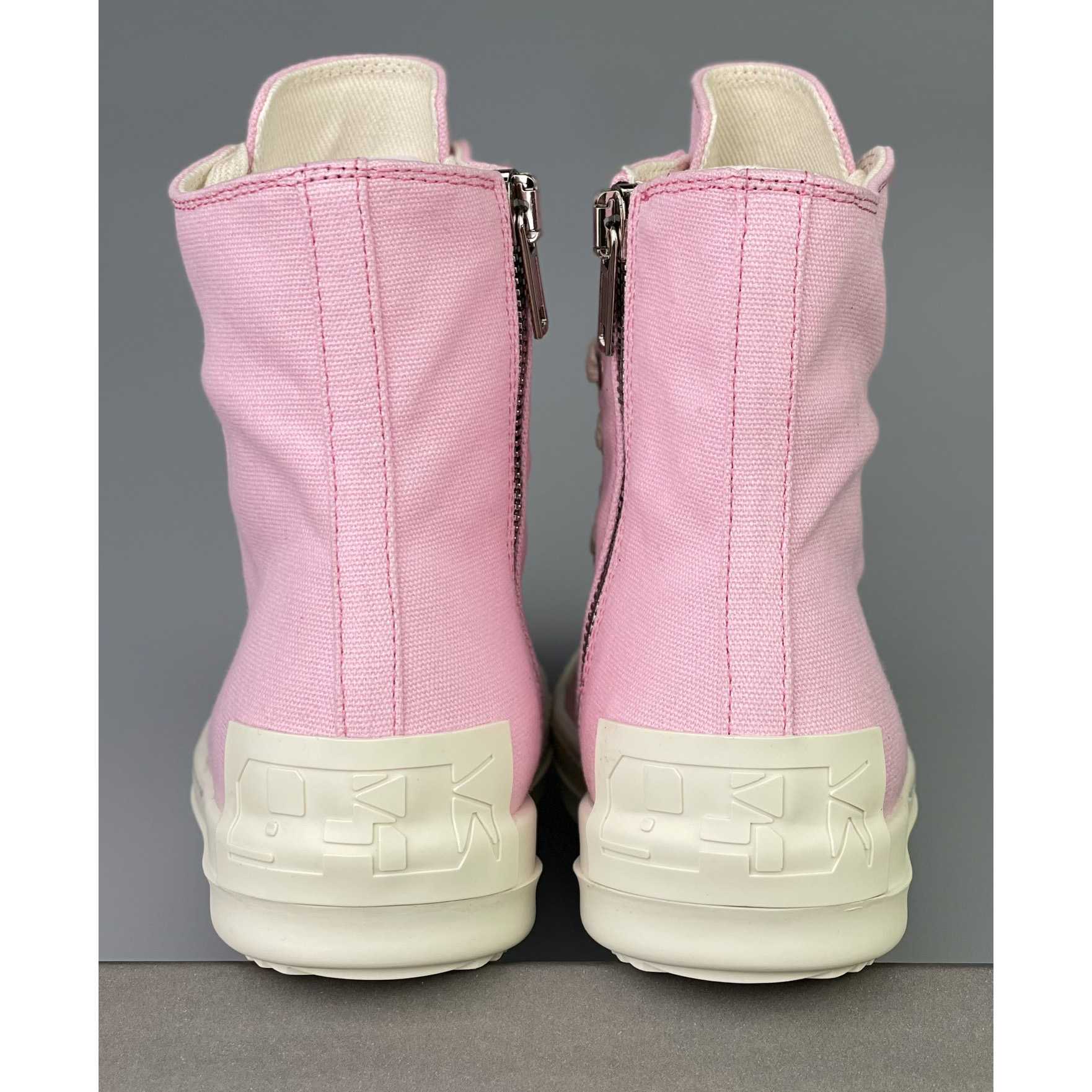 Rick Owens Strobe High-Top Sneakers - FashionPlug