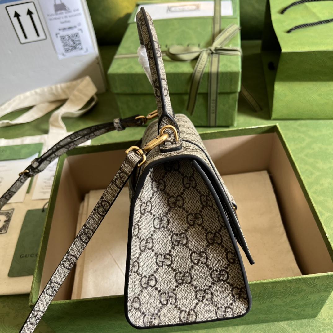 Gucci X Balenciaga The Hacker Project Small Hourglass Bag(22.5-14.5-10cm) - FashionPlug